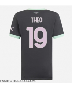 AC Milan Theo Hernandez #19 Tricou Fotbal Replică 2024-25 Femei Treilea